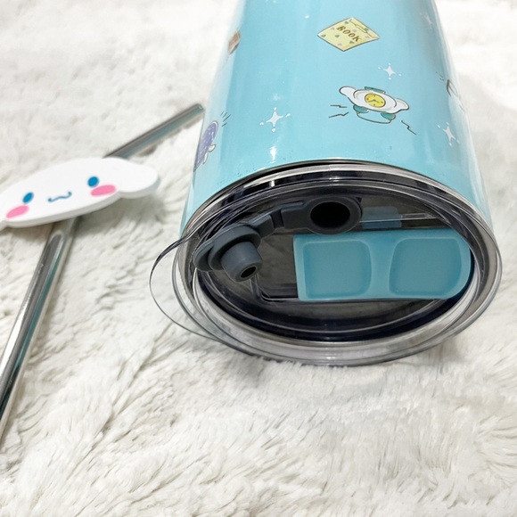 Sanrio Cinnamoroll Stainless Steel Hot/cold 20 oz Tumbler With Straw - Picture 3 of 5